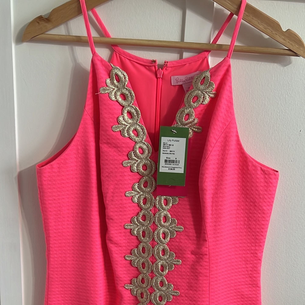 Pink Lilly Pulitzer shift dress